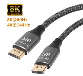 Kábel PremiumCord DisplayPort 1.4, 32,4 Gbit/s, 8K, 5 m čierny

 obrázok produktu 5 z 19