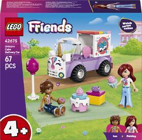 Stavebnica LEGO® Friends 42675 Jednorožie donáškové auto s tortou 

 obrázok produktu 2 z 8