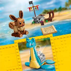 Stavebnica LEGO® Pokémon™ 72162 SMART Play™: Eevee a Lapras – hľadanie pokladu 

 obrázok produktu 8 z 9