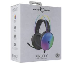 Headset White Shark FIREFLY  pro PC, PS4/PS5, Mac čierny

 obrázok produktu 14 z 14