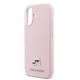 Kryt na mobil Karl Lagerfeld PU Karl and Choupette Heads Pins MagSafe na Apple iPhone 17 ružový

 obrázok produktu 4 z 6