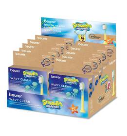 Náhradné hlavice Beurer SC11 Wavy Clean, 4 ks modrá/žltá

 obrázok produktu 2 z 2
