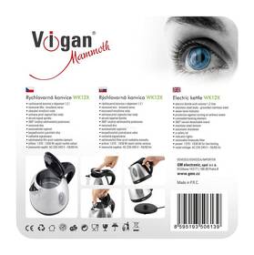 Rýchlovarná kanvica Vigan Mammoth WK12X 

 obrázok produktu 3 z 3