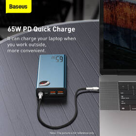 Powerbank Baseus Adaman Metal s digitálnym displejom QC + PD 20000mAh 65W modrý

 obrázok produktu 8 z 12