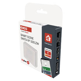 Vypínač EMOS GoSmart IP-2001ZW, ZigBee 3.0, 1-tlačidlový biely

 obrázok produktu 8 z 8