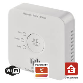 Detektor oxidu uhoľnatého EMOS GoSmart TCS0101W, Wi-Fi 

 obrázok produktu 1 z 13