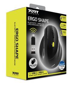 Myš PORT CONNECT Ergo Shape čierna

 obrázok produktu 8 z 8