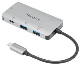 USB Hub Targus USB-C na 2 porty USB-A a 2 porty USB-C strieborný

 obrázok produktu 2 z 5