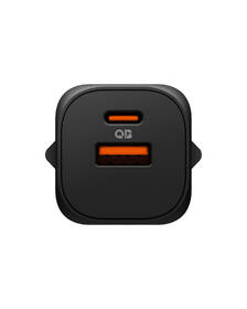 Nabíjačka do siete Spigen Essential 35W 1xUSB-C/1xUSB-A čierna

 obrázok produktu 1 z 8