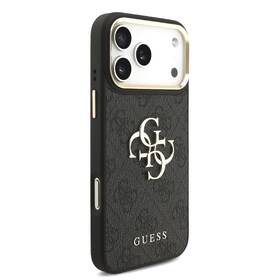 Kryt na mobil Guess 4G Metal Logo Gold Frame na Apple iPhone 18 Pro čierny

 obrázok produktu 2 z 6