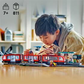 Stavebnica LEGO® City 60423 Tramvaj a zastávka v centru města 

 obrázok produktu 7 z 9