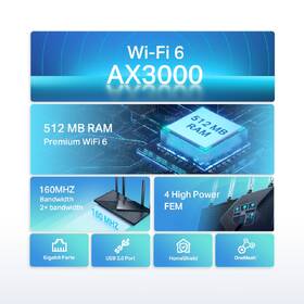 Router TP-Link Archer AX55 čierny

 obrázok produktu 2 z 4