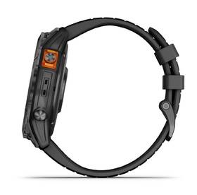 Inteligentné hodinky Garmin fenix 7X Pro Glass Solar -  Gray / Black Silicone Band 

 obrázok produktu 7 z 8