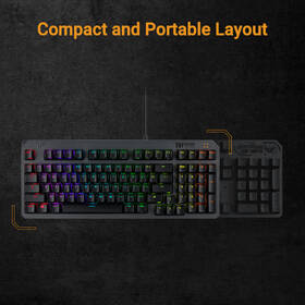 Klávesnica Asus TUF Gaming K3 GEN II - CZ/SK layout čierna

 obrázok produktu 5 z 10