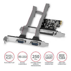Radič Axagon PCEA-PSN - 1x LPT + 2x RS232 

 obrázok produktu 2 z 3