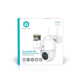IP kamera Nedis SmartLife WIFICBO51WT, s refletorom biela

 obrázok produktu 16 z 18