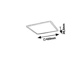 LED stropné svietidlo Rabalux Pavel 3430 biele

 obrázok produktu 3 z 4