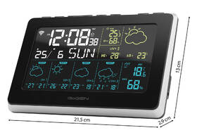 Meteorologická stanica GoGEN ME 3565 SMART čierna/strieborná

 obrázok produktu 1 z 7