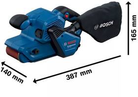 Pásová brúska Bosch Professional GBS 750 

 obrázok produktu 1 z 4