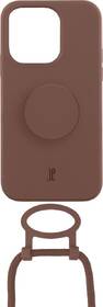 Kryt na mobil PopSockets Just Elegance na Apple iPhone 13 Pro Max hnedý

 obrázok produktu 1 z 4