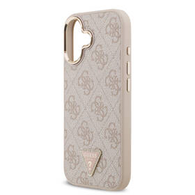 Kryt na mobil Guess PU Leather 4G Triangle Logo Gold Frame MagSafe na Apple iPhone 17 ružový

 obrázok produktu 5 z 7