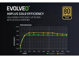 Zdroj Evolveo G1200 Black 1200W 80+ Gold, ATX 3.1 čierny

 obrázok produktu 9 z 15
