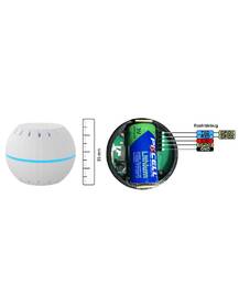 Senzor Shelly HT, batériový snímač teploty a vlhkosti, WiFi, biely (bez batérie) 

 obrázok produktu 3 z 3