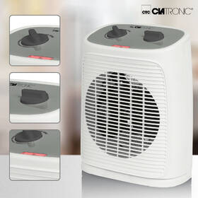 Teplovzdušný ventilátor Clatronic HL 3800 biely

 obrázok produktu 4 z 6