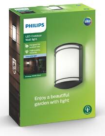 Nástenné svietidlo Philips Antelope, LED čierne

 obrázok produktu 3 z 3