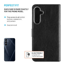 Puzdro na mobil flipové FIXED Opus na Samsung Galaxy A16 4G/5G čierne

 obrázok produktu 2 z 7