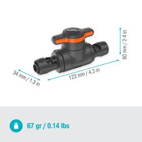 Ventil regulačný Gardena MicroDrip System 13 mm (1 ks) 

 obrázok produktu 2 z 5
