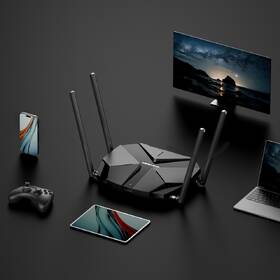 Router Mercusys MR85X, AX3000 Wi-Fi 6 čierny

 obrázok produktu 2 z 10