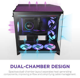 Case NZXT H9 Flow RGB+ čierna

 obrázok produktu 5 z 8