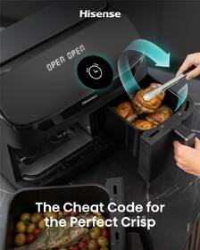 Fritéza teplovzdušná Hisense HAF2700DHA DUAL HEATER čierna

 obrázok produktu 7 z 8