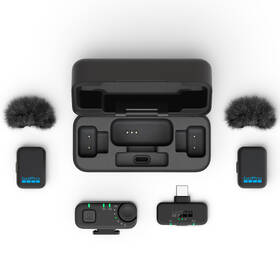 Mikrofón GoPro bezdrôtový - kompletná sada (Wireless Mic Complete Kit) čierny

 obrázok produktu 2 z 3