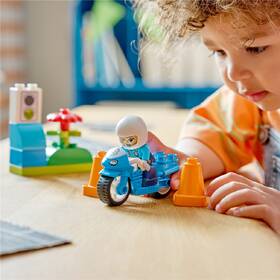 Stavebnica LEGO® DUPLO® 10471 Modrá policajná motorka 

 obrázok produktu 9 z 9