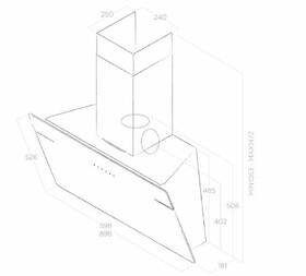 Odsávač pár Elica L'ESSENZA WH/A/90 biely

 obrázok produktu 4 z 4