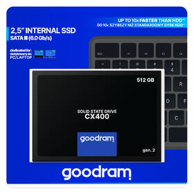 SSD Goodram CX400 512GB Gen.2 SATA III 2,5" 

 obrázok produktu 6 z 6