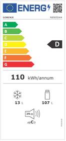Chladnička Gorenje RB585DW4 biela

 obrázok produktu 1 z 3