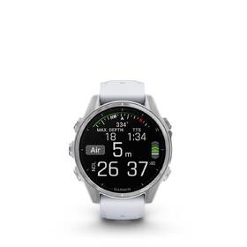 Inteligentné hodinky Garmin fenix 8 43 mm AMOLED - Silver / Whitestone Silicone Band 

 obrázok produktu 4 z 13