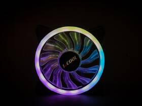 Ventilátor 1stCOOL AURA EVO Dual RING ARGB PWM čierny

 obrázok produktu 2 z 5