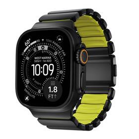 Remienok NOMAD Stratos Titanium FKM na Apple Watch 45/46/49 mm čierny/žltý

 obrázok produktu 1 z 12