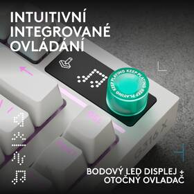 Klávesnica Logitech G316 X 75 - US INT'L layout biela

 obrázok produktu 10 z 16