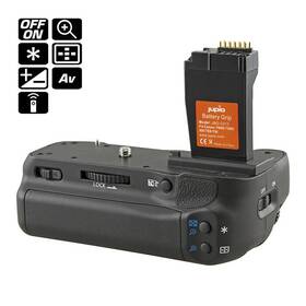 Batériový grip Jupio BG-E18 Canon EOS 750D/760D/X8i/T6s/T6i čierny

 obrázok produktu 5 z 5