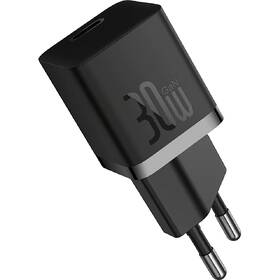 Nabíjačka do siete Baseus GaN5 30W USB-C 100W, USB-C kabel 1 m čierna

 obrázok produktu 1 z 2