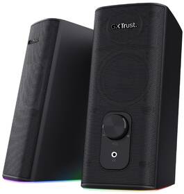 Reproduktory Trust GXT 612 Cetic RGB-Illuminated 2.0 Speaker Set, Bluetooth čierne

 obrázok produktu 1 z 9
