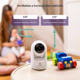 Detská elektronická pestúnka TrueLife NannyCam R5 biela/zelená

 obrázok produktu 2 z 12