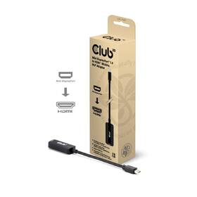 Adaptér Club3D miniDP 1.4 / HDMI, M/F, 9cm čierna

 obrázok produktu 1 z 3