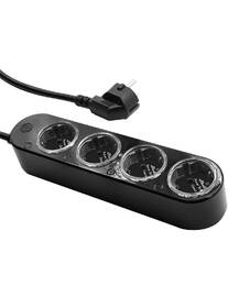 Kábel predlžovací Shelly Powerstrip 4,4x zásuvka s meraním spotreby, Wi-Fi čierny

 obrázok produktu 1 z 6