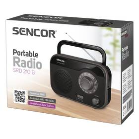 Rádioprijímač Sencor SRD 210 B čierny

 obrázok produktu 1 z 1